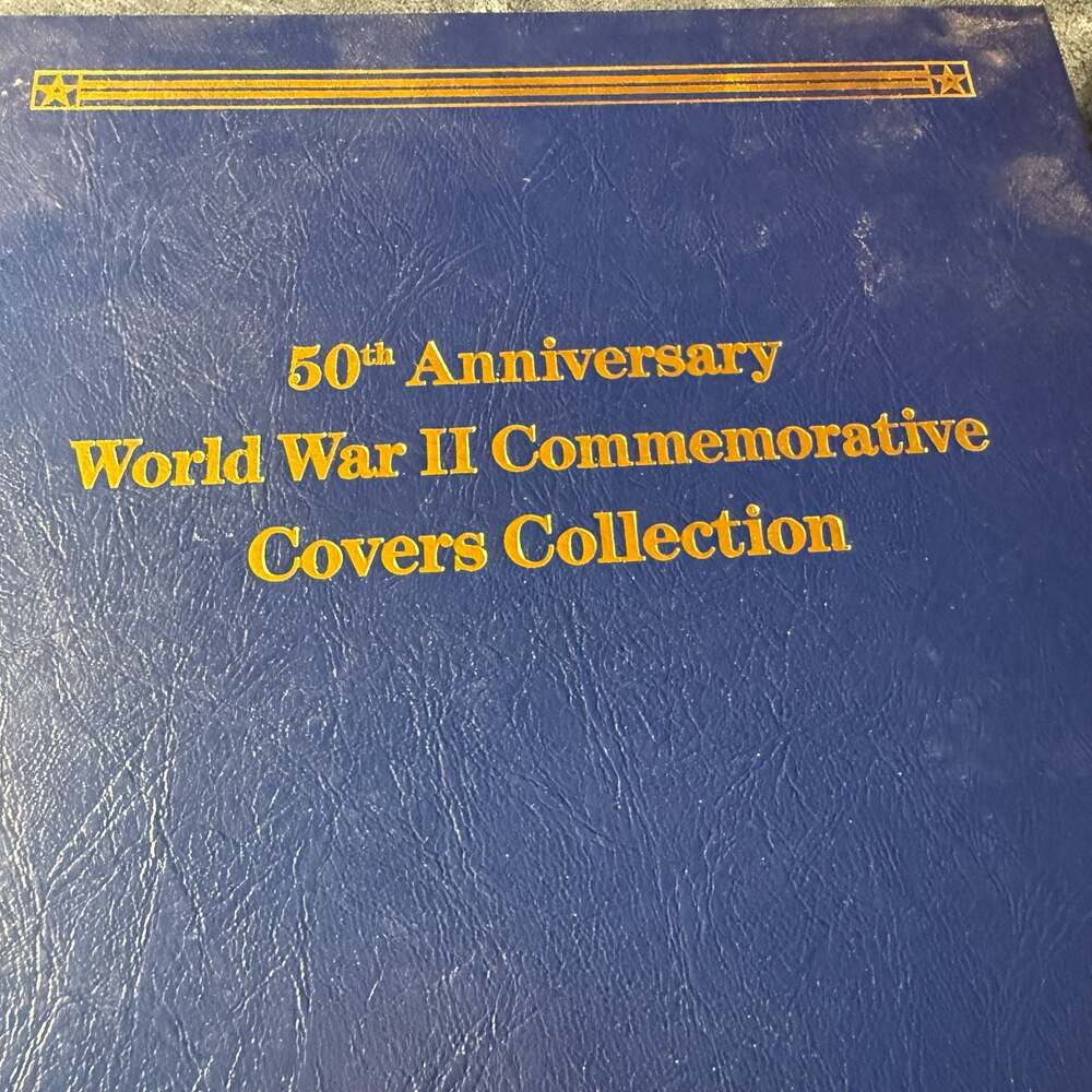 World War II Postal Commemorative Society 50th Anniversary Commemorative Covers